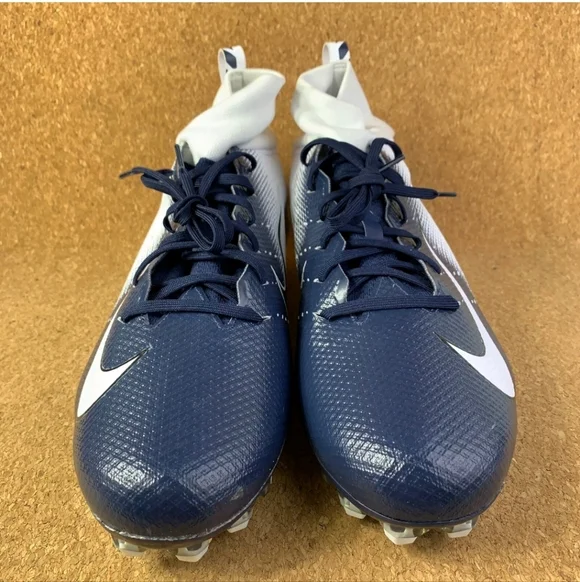 Nike Vapor Untouchable Pro White Midnight Navy AO3021 102 Men’s Size 16 - Picture 2 of 4